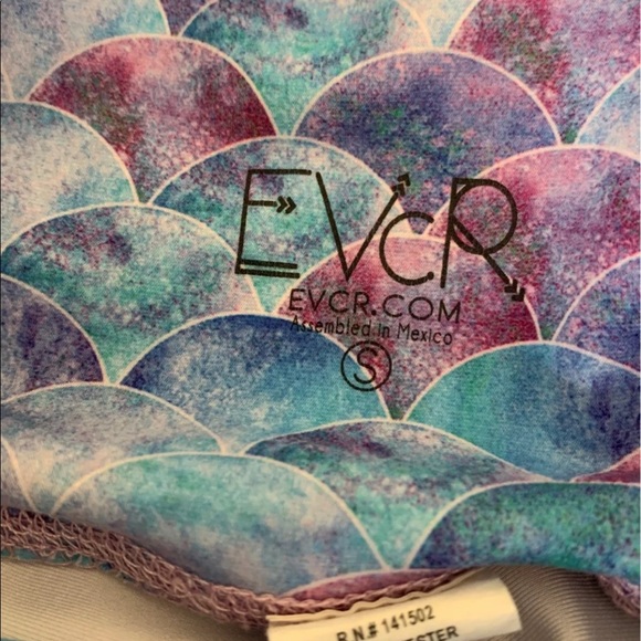 EVCR Mermaid Workout Leggings - Picture 8 of 8